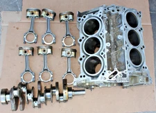 12-19 Hyundai Kia 3.3l G6DH Engine Cylinder Block Short Block Piston Crankshaft