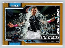 Kyle Stowers [Gold Walk This Way /50] #293 2026 Topps Celebration