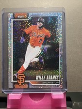 2026 Topps Series 1 Celebration Willy Adames Confetti Parallel #267 SF Giants