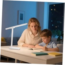 Magnetic Led Desk Lamp: 2 in 1 Reading Lamp with USB Charging Port for White