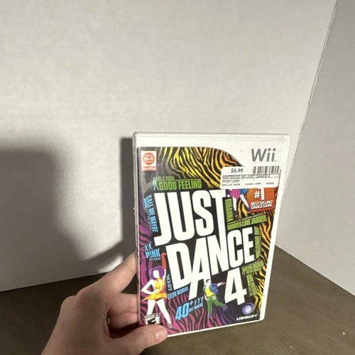 Just Dance 4 (Nintendo Wii, 2012) Ubisoft w/ Manual, Case & Disc:UNTESTED
