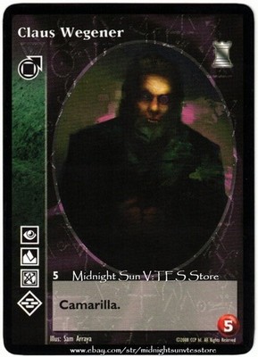 Claus Wegener Tremere Keepers of Tradition V:TES VTES Vampire CCG