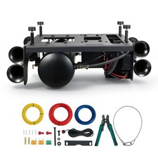 Vevor 4-trumpet 150db Air Horn Kit With 150psi 2.64 Gal Air Compressor Tank
