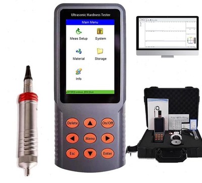 Ultrasonic Portable Hardness Testing with Force 98N 50 Sets of Data Storage