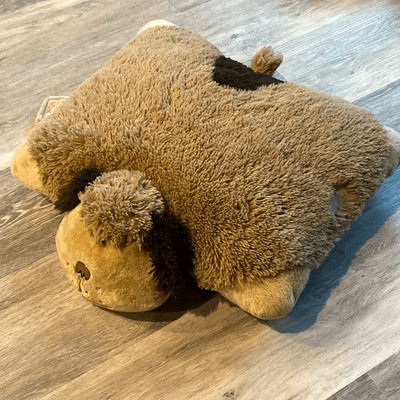 Pillow Pets Plush Brown Dog  Puppy 2010