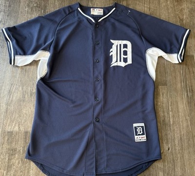 Men's Detroit Tigers Majestic Authentic Baseball Jersey Size 48