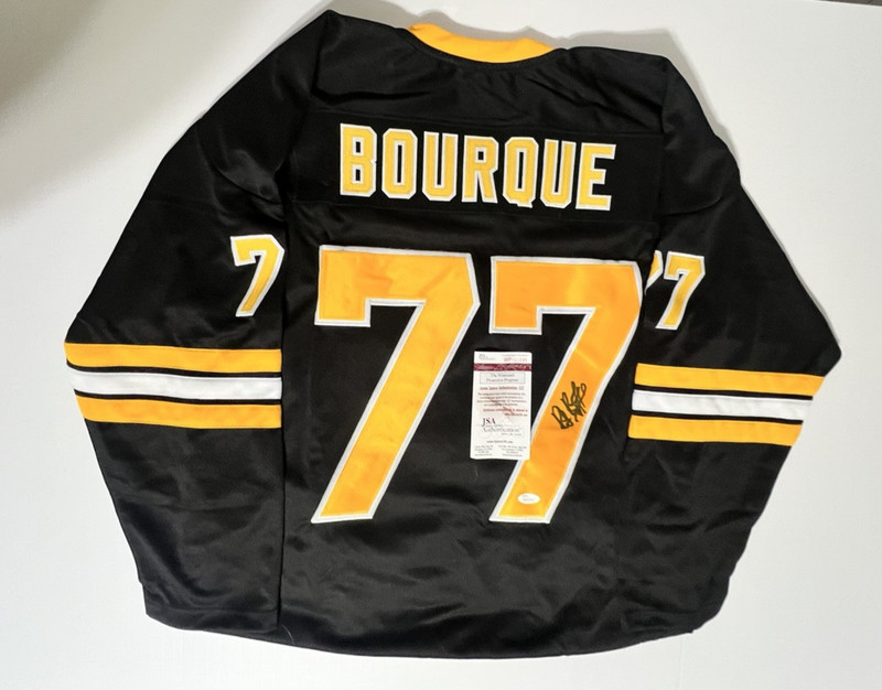 Ray Bourque Autographed Boston Bruins Jersey JSA COA # WP122095