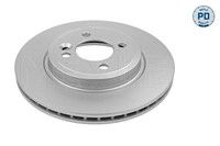 2X Meyle Bremsscheibe 315 521 0024/PD FüR Mini
