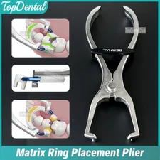 Dental Matrix Ring Forceps Placement 3D Plier Ring Clamp Separator Fits Garrison