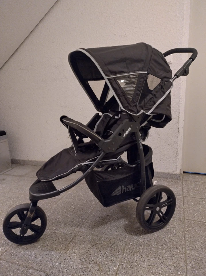 hauck Jogger Kinderwagen schwarz, Einsitzer, faltbar, Einkaufskorb, Klappbar - Bild 4 von 4