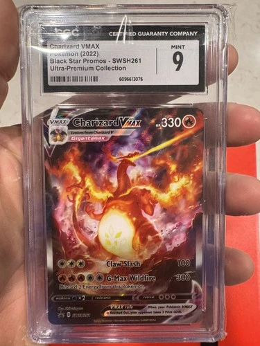 Charizard Vmax SWSH261 Ultra-premium Collection Pokemon CGC 9 Mint