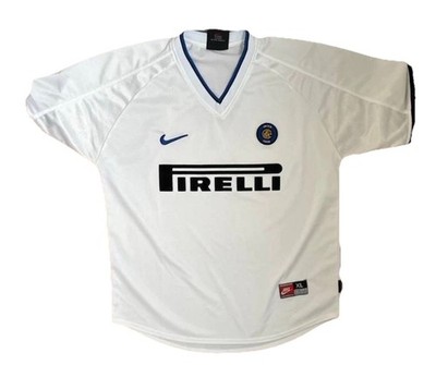 Inter Milan 2000 2001 Away Shirt Nike Vintage Football Jersey