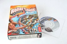 2005 Roller Coaster Tycoon 3 PC Game + Soaked Expansion Pack Atari 98/XP/2000