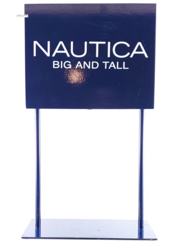 Nautica Big And Tall Steel Store Advertisement 14.5" Tall - Picture 3 of 7