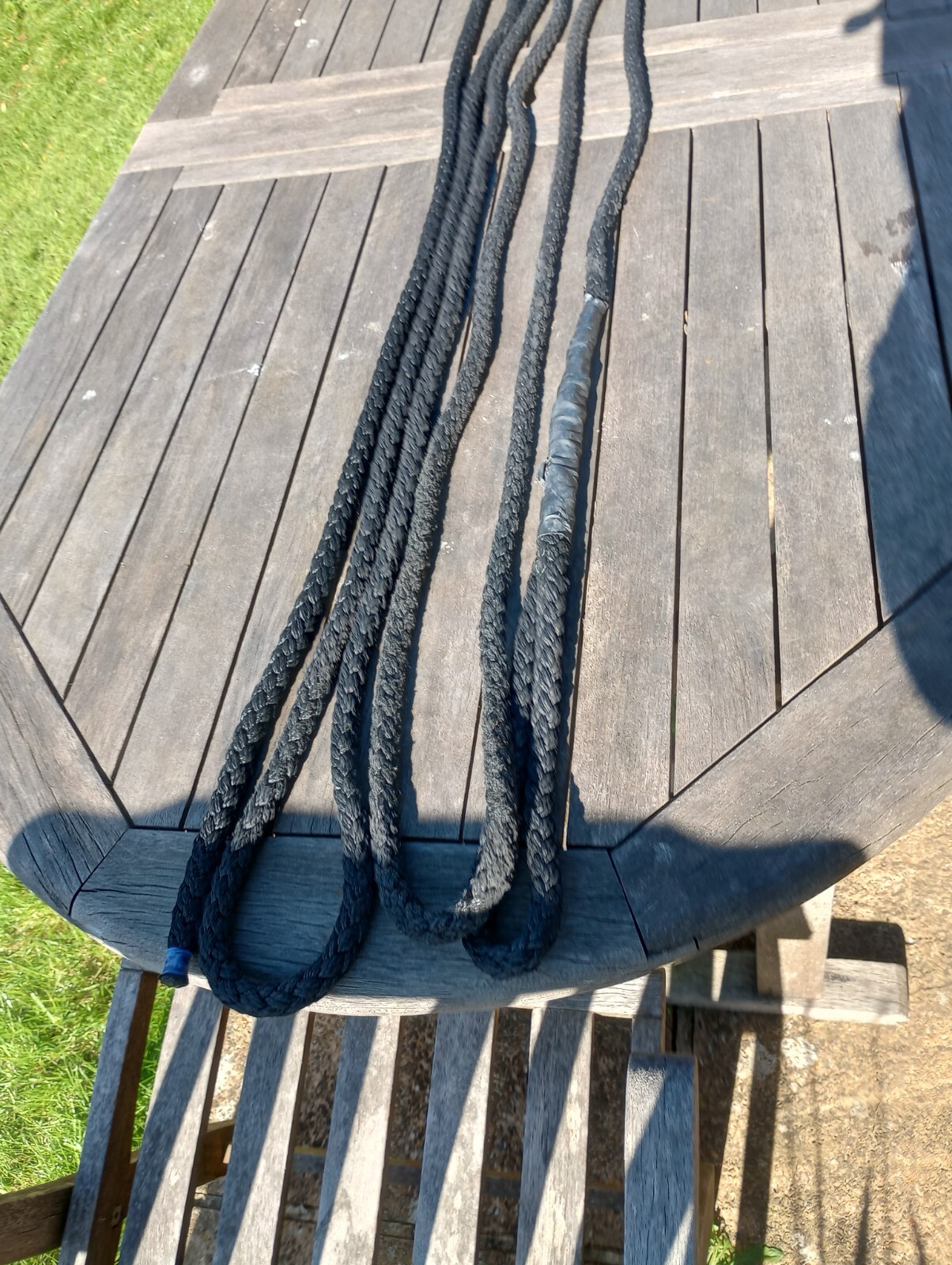 Mooring Rope. Multiplait. 20mm x 12m. With Eye splice. lightly used. eBay