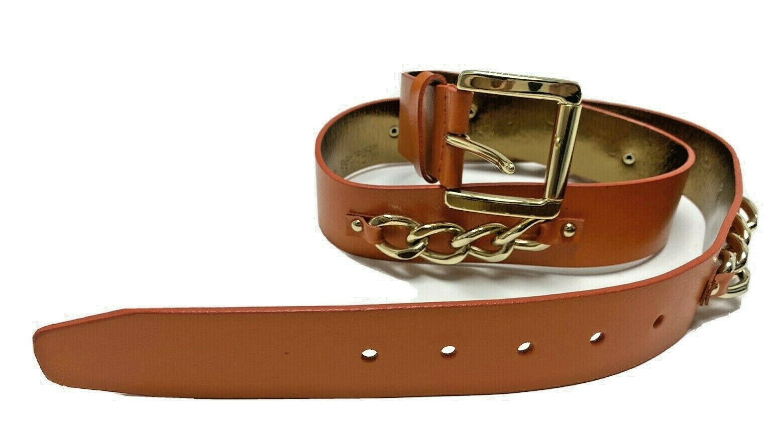 leather chain belt
