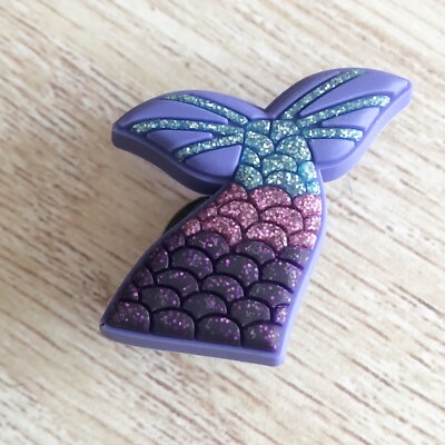 Rhinestone Crocs Purple Mermaid Crocs Crocs Jibbitz Purple Glitter