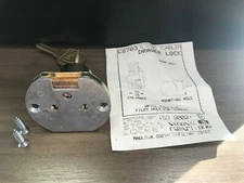 Compx National Surface Mounted Cabinet Lock C8703-KD-3