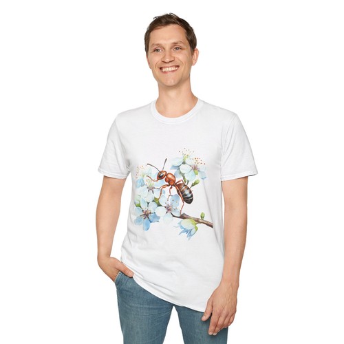 Insect Ant Floral Spring T-Shirt, Bug Lover Gift, Nature Graphic Tee, Garden - Picture 8 of 20