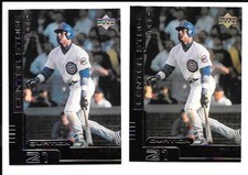 SAMMY SOSA   2000 UPPER DECK OVATION CENTER STAGE #CS10  GOLD & SILVER VERSIONS