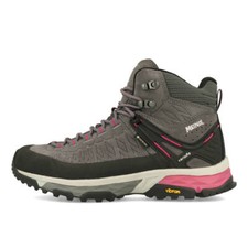 Meindl Top Trail Lady Mid GTX Damen Grau Magenta Outdoorschuhe Wanderschuhe