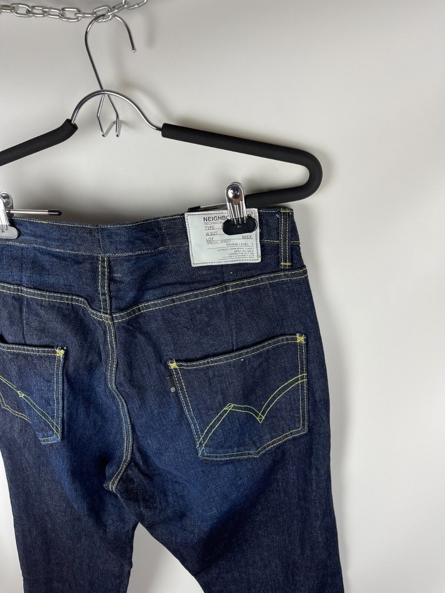 NEIGHBORHOOD TECHNICAL APPARE デニム Neighborhood technical apparel indigo blue faded Japan denim