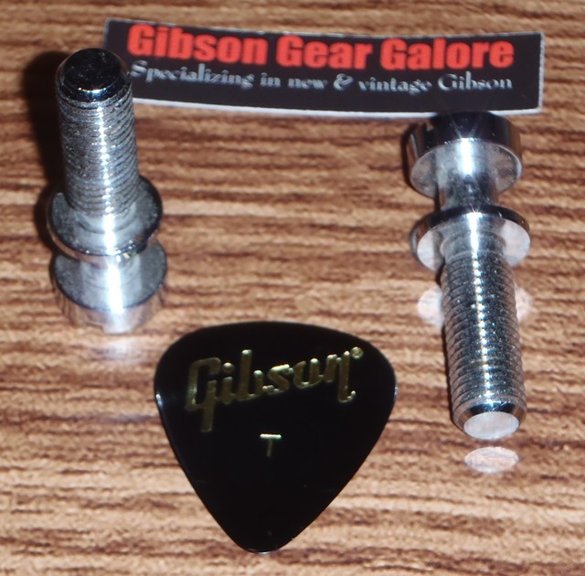Gibson Les Paul Tailpiece Studs Chrome Guitar Parts ES Flying V Custom