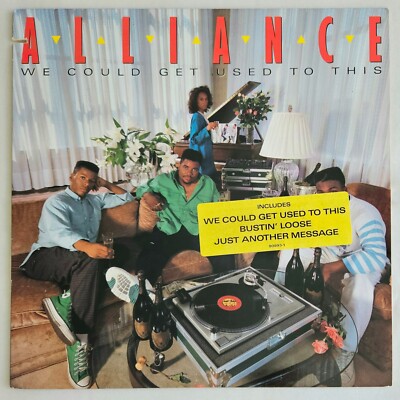 1988 - ALLIANCE - WE COULD GET USED TO THIS LP - FIRST PRIORITY MUSIC OG PROMO