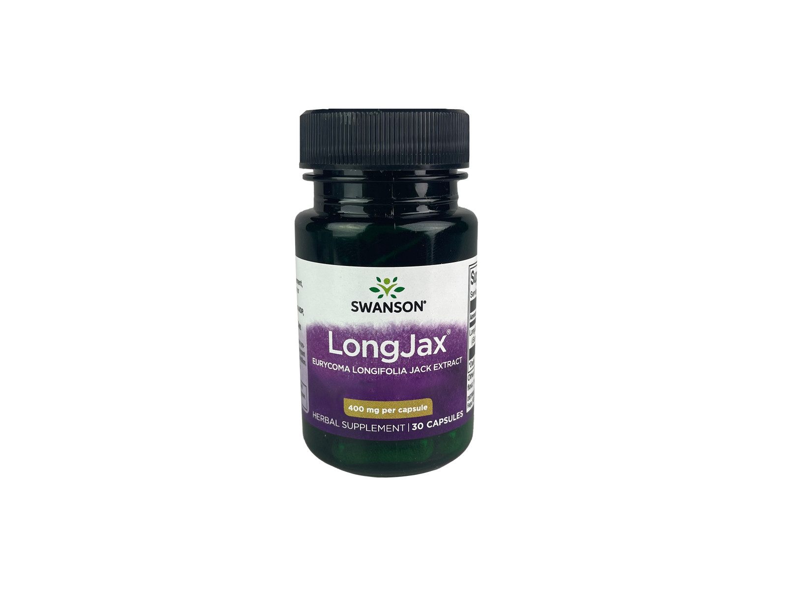 Экстракт Swanson Longjax Eurycoma Longifolia Jack 400 мг 30 капсул