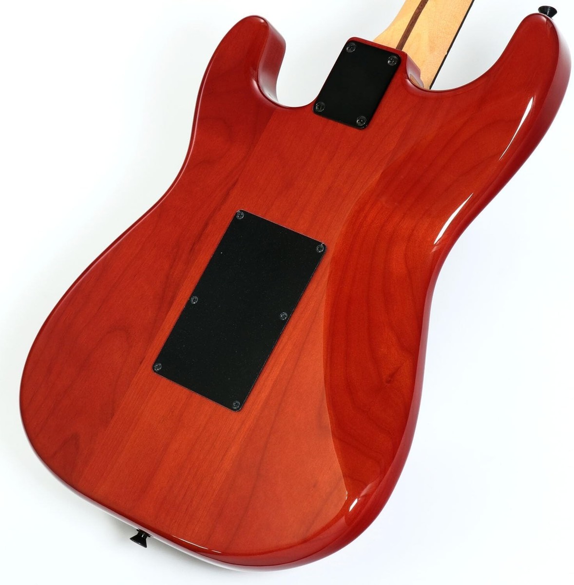 ギター Fender MIJ Hybrid II Stratocaster HSS 3C Fender FSR MIJ Hybrid II Stratocaster HSS Koa Top Black