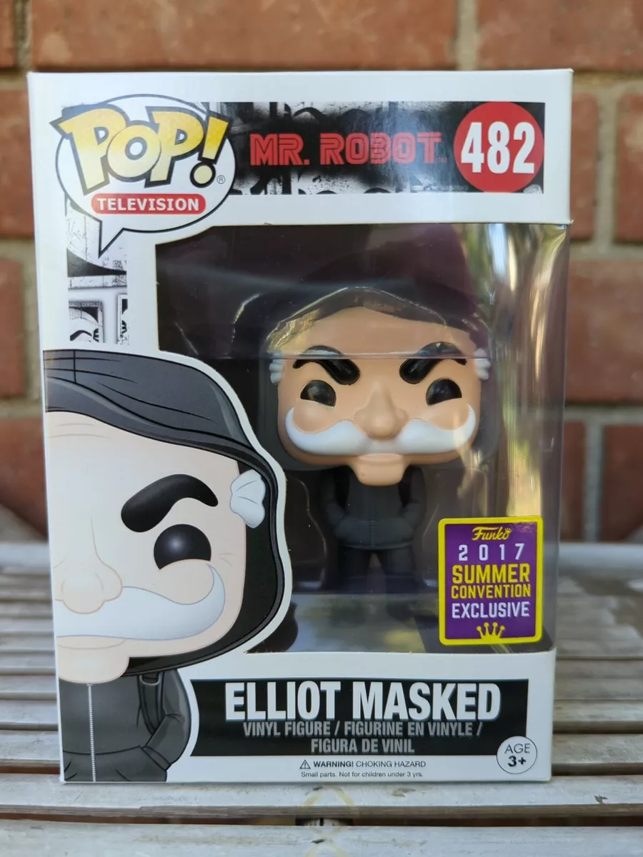 Funko pop Mr. Robot Elliot Masked summer convention Exclusive no