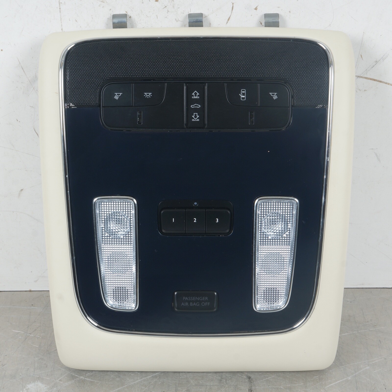 10-20 BENTLEY MULSANNE FRONT ROOF OVERHEAD CONSOLE DOME LAMP READING MAP LIGHT