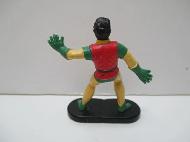 Vintage GULLIVER DISVENDA Super Heroes PVC FIGURE ROBIN DC COMICS Portugal  70s