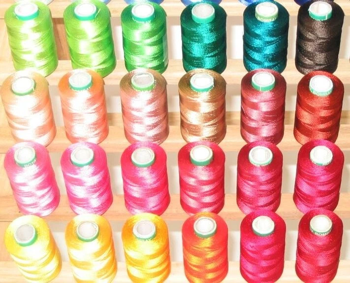 50 Spool Rayon Machine Embroidery Thread 500M for Brother Babylock Husqvarna - Image 2 of 4