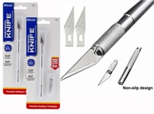 2x Bazic Precision Knife with Replacement Steel Blades Tool new