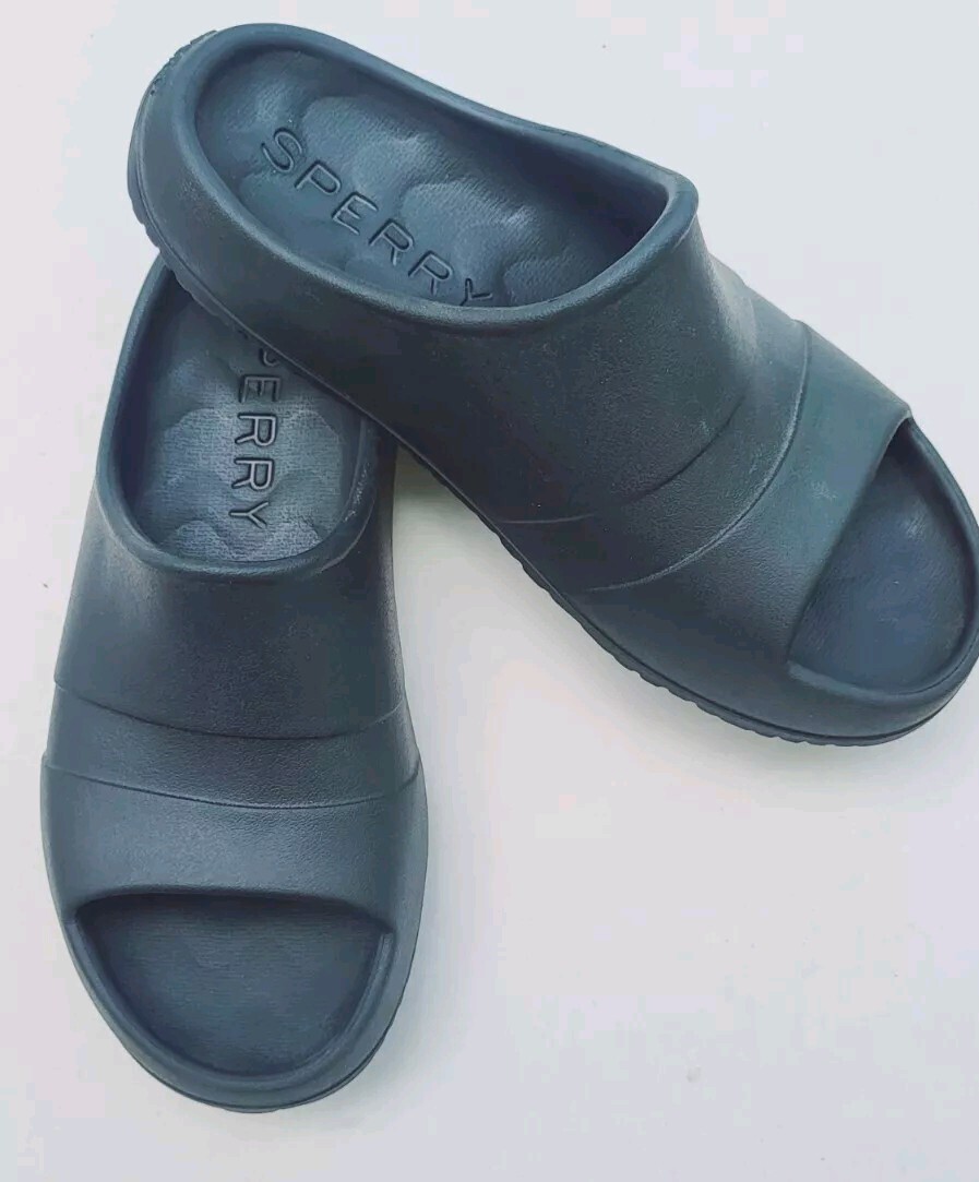 Slip And Slide Sperry Shoes Sperry Mens White Float Slide - Main Image