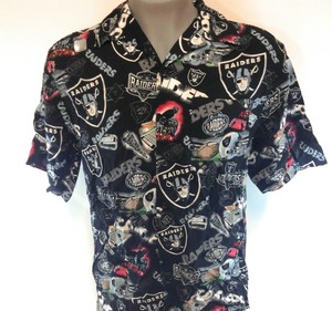raiders aloha shirt