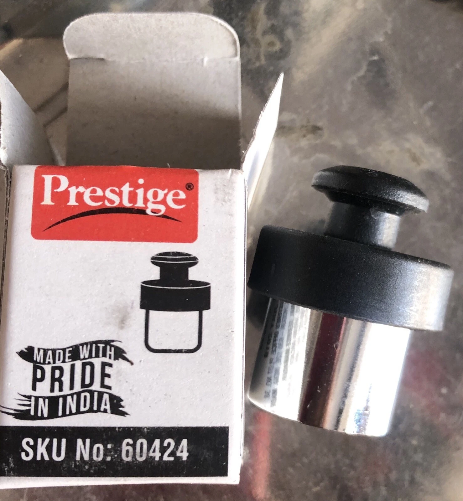 Prestige Vent Whistle Weight Siti Pressure Regulator for all Pressure Cooker
Opens in a new window o