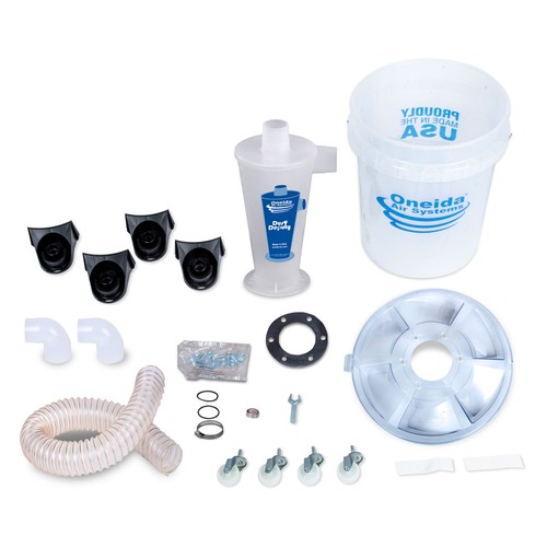 Oneida Dust Deputy Deluxe All-Clear Cyclone Separator Kit w/ Wheels (Open Box) - Picture 7 of 11