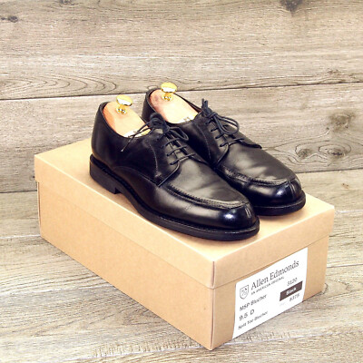 Allen Edmonds MSP BLUCHER 7.5 D Black * new Cedar Trees  display picture 2