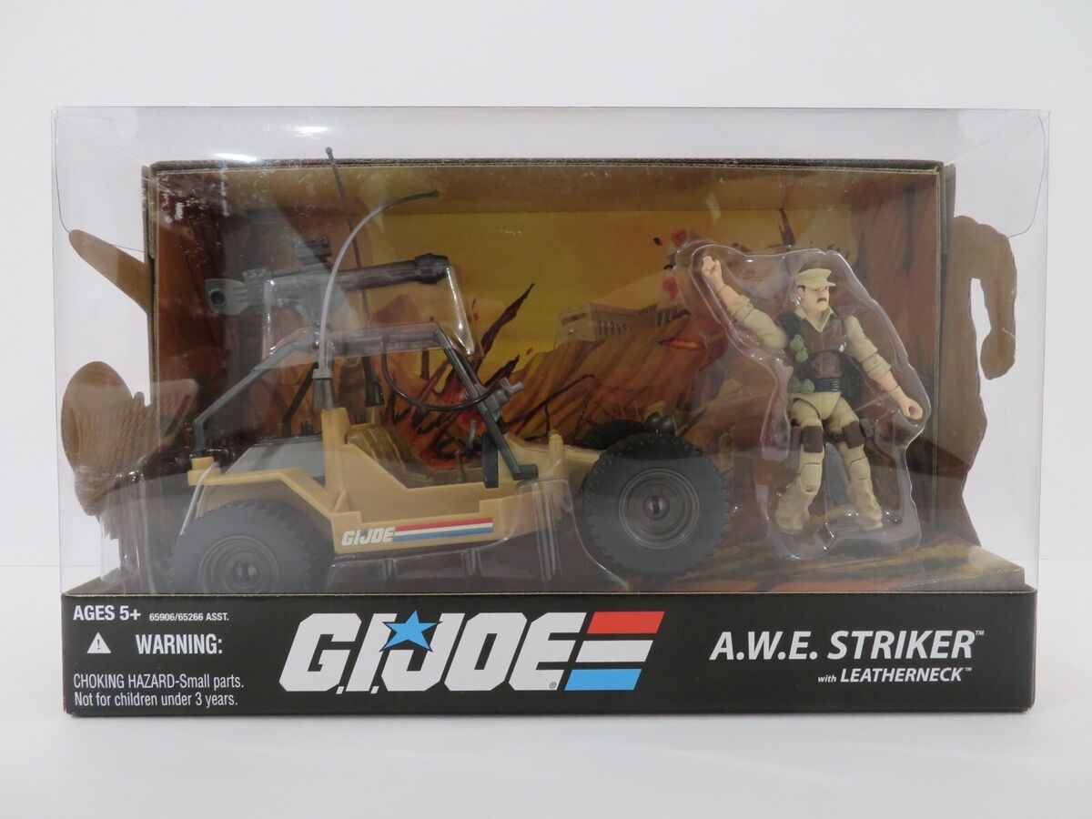 GI Joe 25th Anniversary A.W.E. Striker w/Leatherneck 2008 GI Joe 25th Anniversary A.W.E. Striker w/Leatherneck 2008