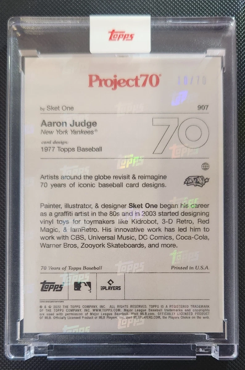 Topps Project 70 Aaron Judge #907 by Sket One (PRE-SALE) - Wheeler