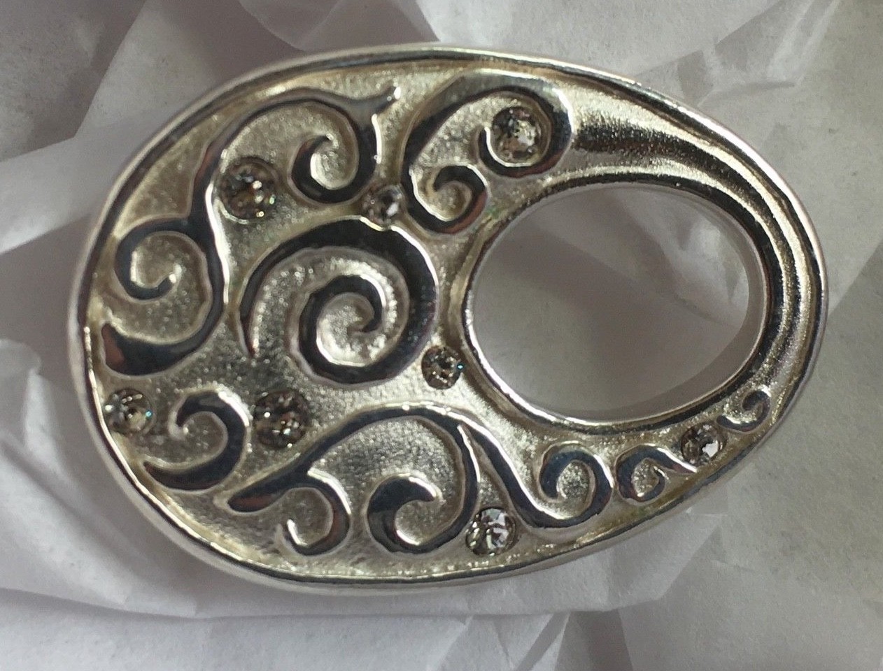 Swarovski Sterling Silver 925 Yolk's On You Bracelet with Secure Clasp-image