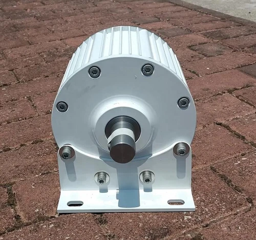 2000W 120V 220V Permanent Magnet Generator 3 Phase Synchronous Gearless Dynamo - Foto 18 di 26