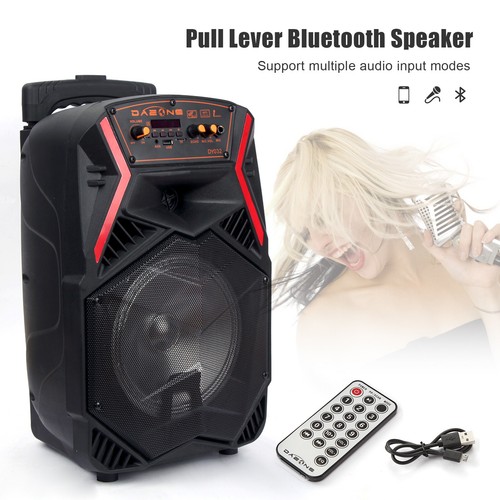 8'' 1000W Portable FM Bluetooth Speaker Subwoofer Heavy Bass Sound System Party - Picture 40 of 78