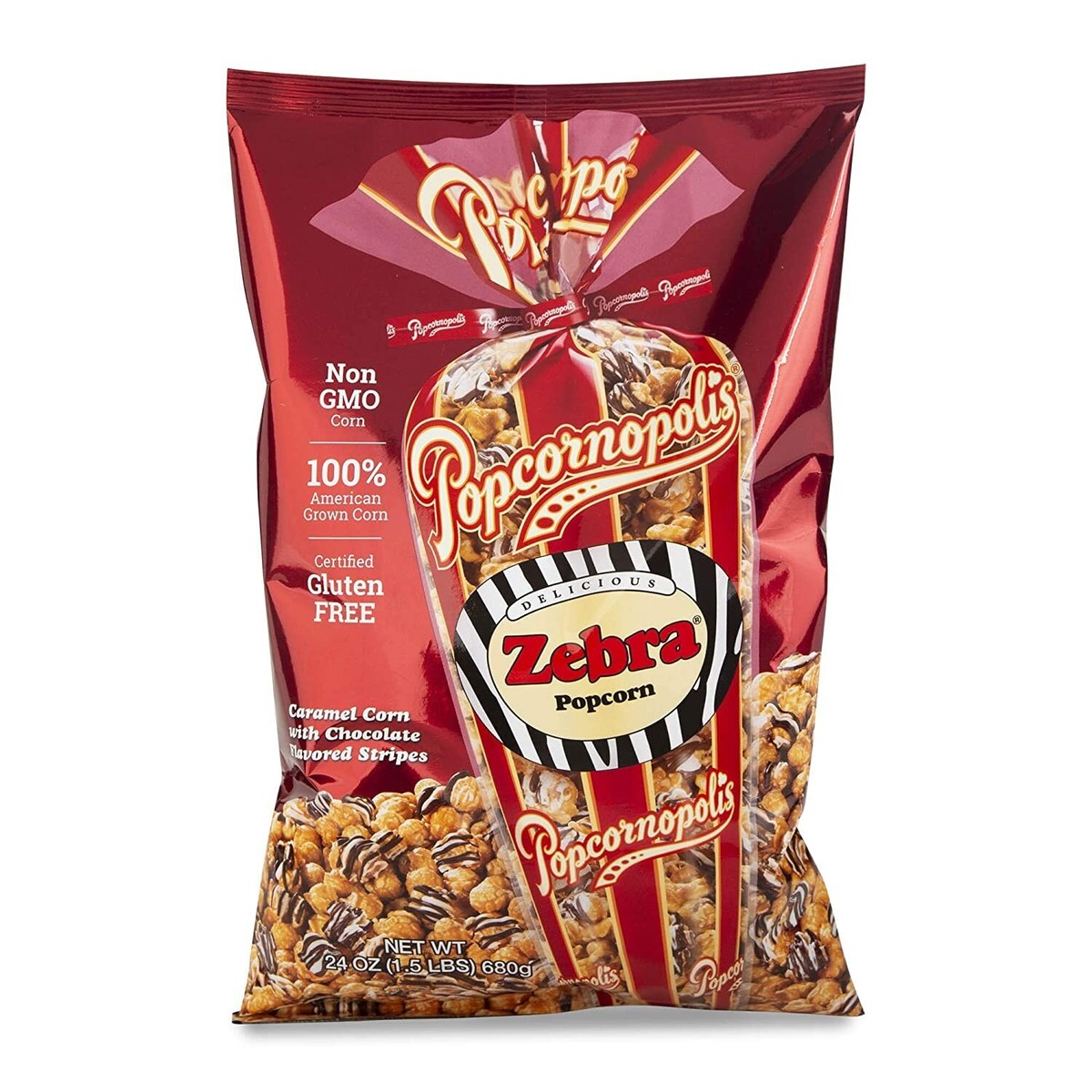 Orville Redenbacher Popcorn Popcornopolis Zebra Popcorn 24 Oz, 3-count | UK  Pop Corn, image size:1200x1200