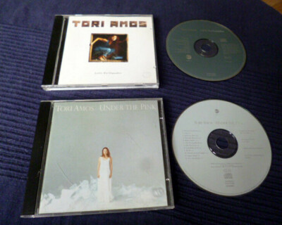 2 CDs Tori Amos Little Earthquakes (1992) & Under The Pink (1994) Crucify Winter
