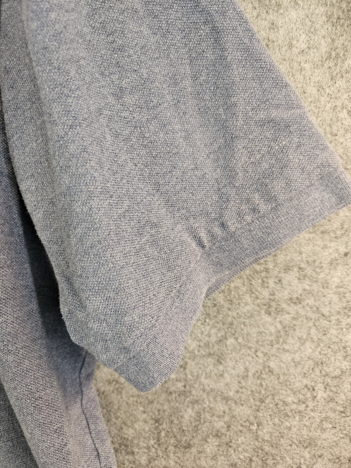 Ralph Lauren Polo Shirt Mens 2XL Short Sleeve Pony Logo Golf Blue Heather thumbnail 4