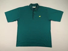 Vintage Augusta National Golf Shop X Slazenger Masters Polo Shirt Large Green