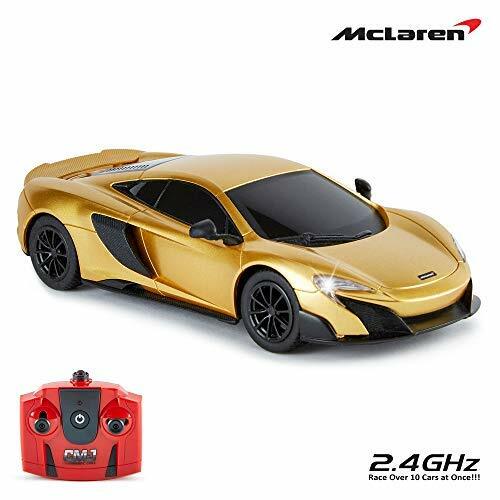 CMJ RC Cars TM McLaren 675LT Telecomando con licenza ufficiale Auto Scala (T3I)
